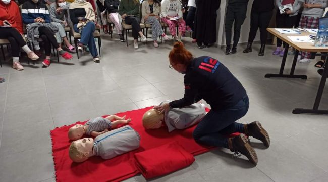 İYEMER’den 2 bin 93 kişiye ilkyardım eğitimi