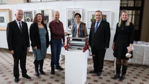Uluslararası baskı resimler sergilendi