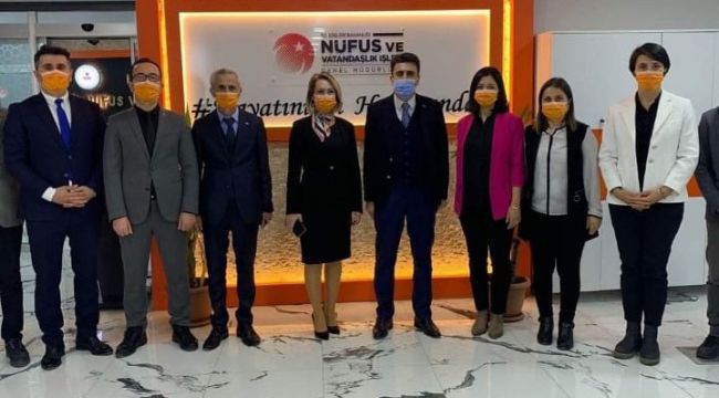 614 vatandaşa ‘Adreste Nüfus Hizmeti’ verdi
