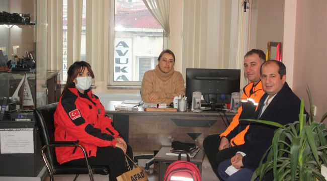 AFAD’tan gazetemize ziyaret