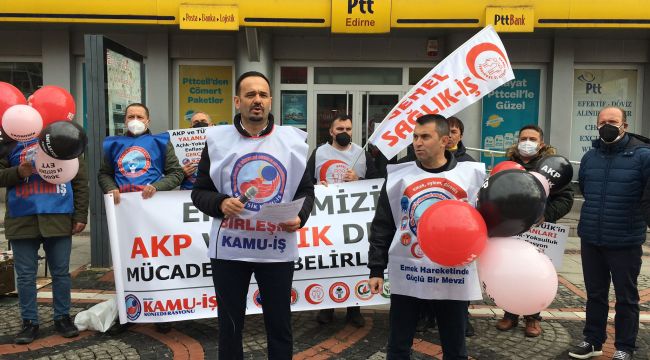 Birleşik Kamu-İş’ten zamlara balonlu tepki