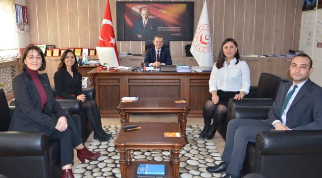 Dayanışma Derneğinden Özbaş’a ziyaret