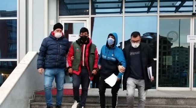 Hırsızlık hükümlüsü ile şüphelisi tutuklandı