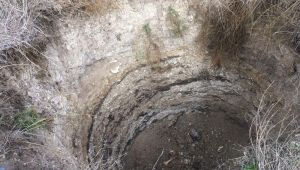 Höyük kısmen tahrip edildi