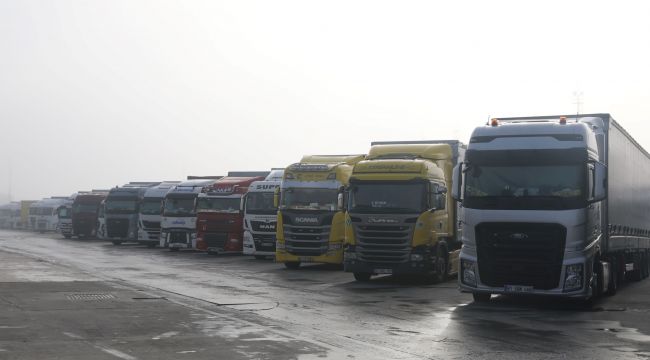 İhracat rakamı tır şoförlerini gururlandırdı