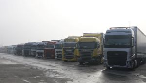 İhracat rakamı tır şoförlerini gururlandırdı