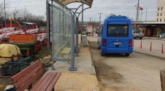 Keşan’a yeni otobüs durağı