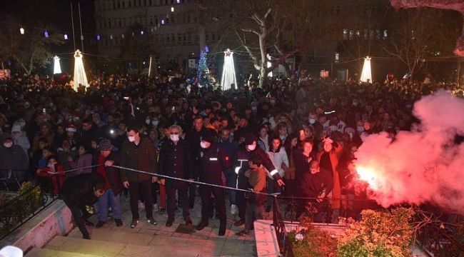 Keşan yeni yıla konserle girdi