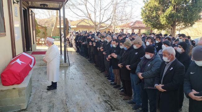 Kıbrıs gazisi son yolculuğuna uğurlandı