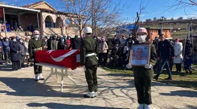 Kıbrıs gazisi son yolculuğuna uğurlandı