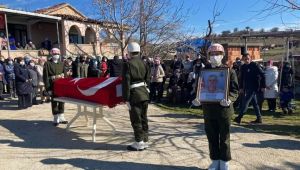 Kıbrıs gazisi son yolculuğuna uğurlandı