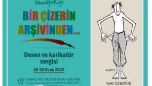 Osman İnci Müzesi’nde karikatürist Poroy sergisi