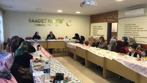 Saadet’li kadınlar çalışmalara hız verdi