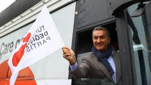 Sarıgül’ün ziyareti hava şartlarına takıldı