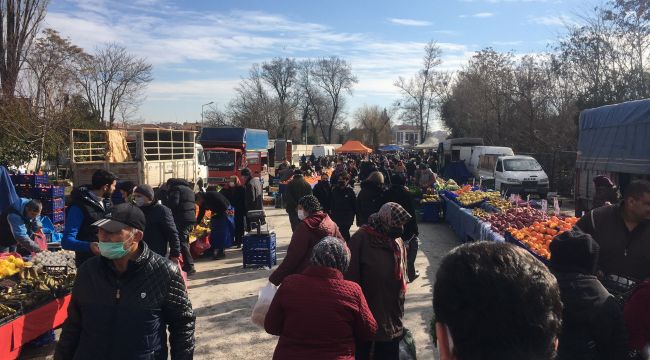 Tezgahlar patlıcan ve biberden yoksun