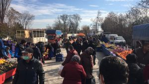 Tezgahlar patlıcan ve biberden yoksun