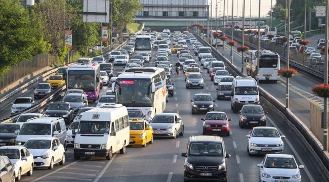 Trafiğe kayıtlı araç sayısı 598 bin 429’e yükseldi