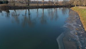 Tunca Nehri'nde kısmi buzlanma oluştu