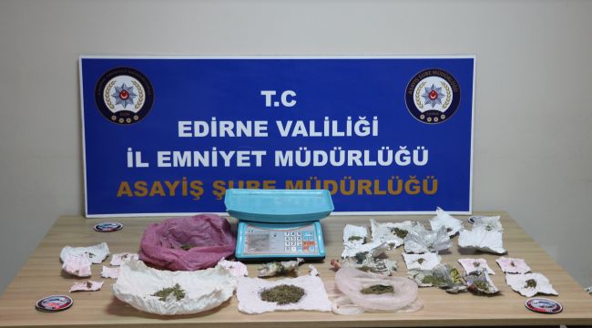Uyuşturucuyla yakalanan kişi gözaltında