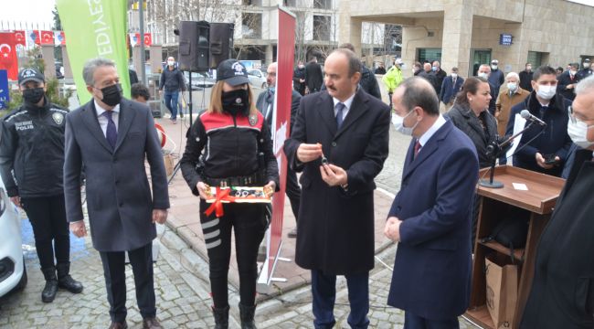 Valilik ve belediyeden emniyete araç desteği