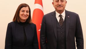 Aksal’dan Dışişleri Bakanı Çavuşoğlu’na ziyaret