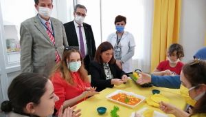 Aksal'dan Halk Eğitim Kurslarına ziyaret
