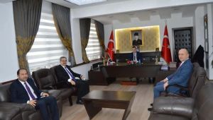 Arpacı’dan Kaymakam Güngör'e ziyaret