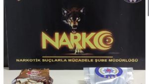 Gofret kutusundaki uyuşturucuya tutuklama