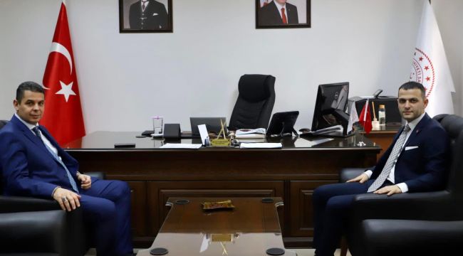 Göktaş'tan Sağlık Müdürü Yıldırım'a ziyaret