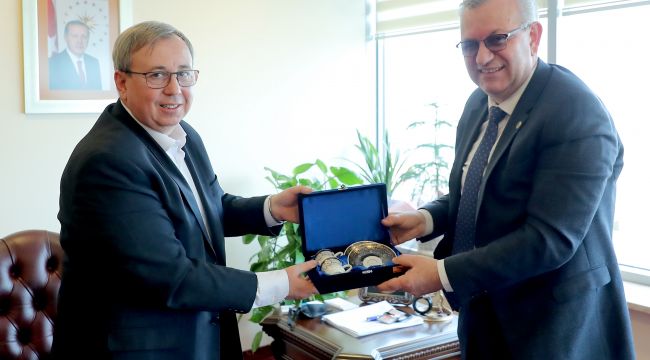 Helvacıoğlu’ndan Tabakoğlu’na ziyaret