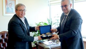 Helvacıoğlu’ndan Tabakoğlu’na ziyaret