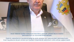 İşletmelere elektrikte indirim yapılsın çağrısı