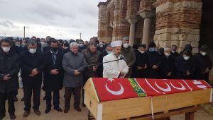 MHP Enez ilçe başkanı son yolculuğuna uğurlandı