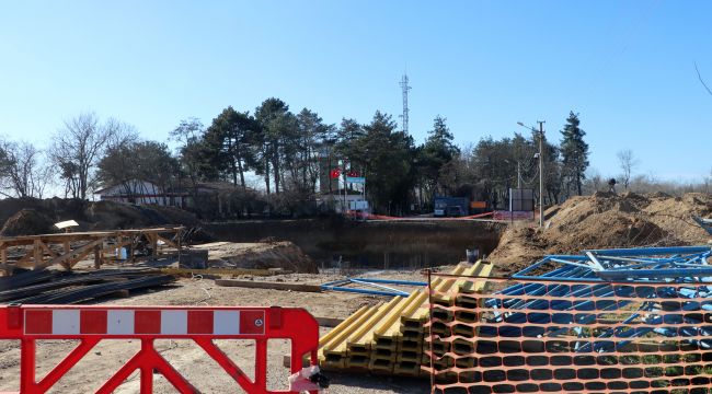 Sınır Kapısı'nda modernizasyon çalışmaları sürüyor