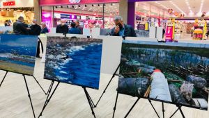 Sulak alanlardaki kirlilik tehdidini anlatan fotoğraf sergisi