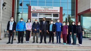 Yıldırım, Meriç'teki sağlık tesislerini ziyaret etti