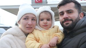 Edirneli baba, ailesine gözyaşlarıyla kavuştu