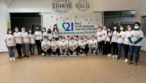 EGS çalışanları down sendromuna dikkat çekti