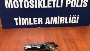 Şüphelilerin üzerinde silah ele geçirildi