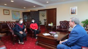 Tabakoğlu, Konuş ve Demiral’ı ağırladı