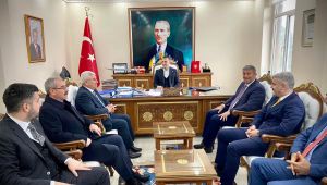 TBMM İdare Amiri Haberal’dan Göktaş’a ziyaret