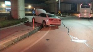 Trafik kazasında 1 kişi yaralandı