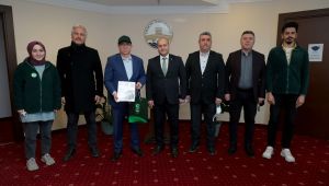 Yeşilay’dan Tabakoğlu’na ziyaret