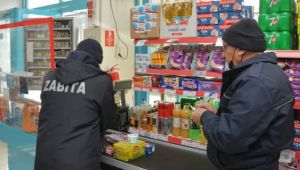 Zincir marketler denetlendi