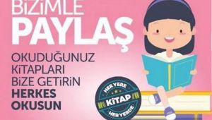 ‘Okuduysan bizimle paylaş’ kampanyası