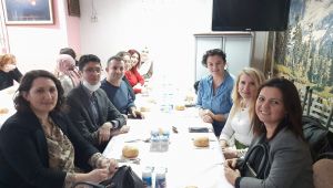 Personel ve öğrenciler birlikte iftar açtı