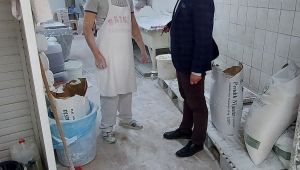 Tatlı imalathaneleri denetlendi
