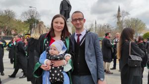 7 aylık Uras törene renk kattı  