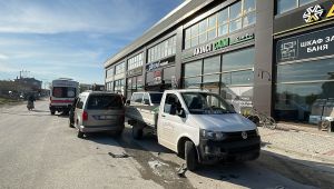 Trafik kazasında 1 kişi yaralandı