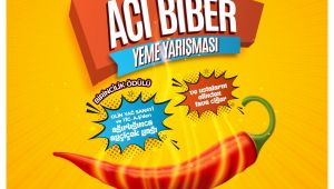 Acı biber şampiyonuna ağırlığınca ayçiçek yağı